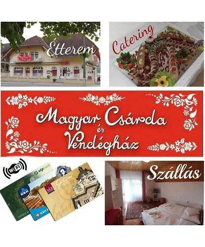 ベッド・アンド・ブレックファスト Magyar Csarda Es Vendeghaz ハルカーニャ